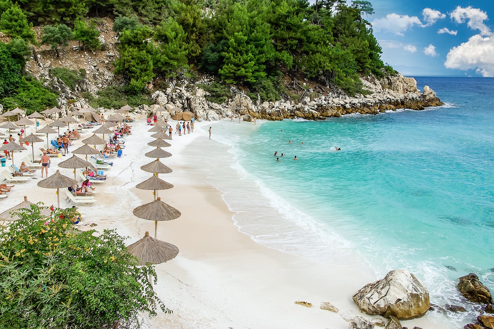  12 лучших пляжей на острове Тасос, Греция