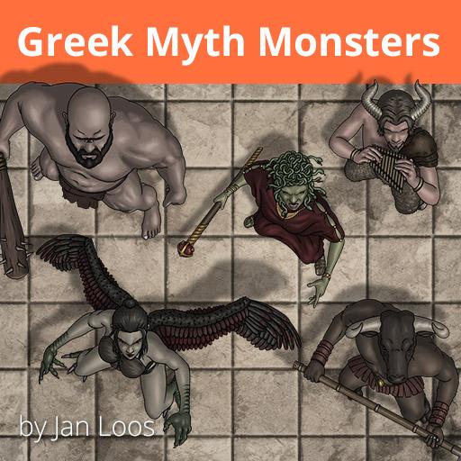  17 Істоти та монстри грецької міфології