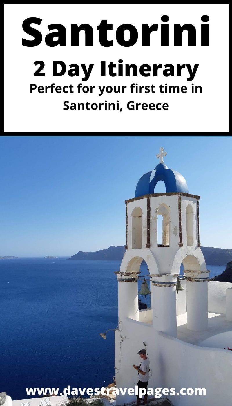  2 dies a Santorini, un itinerari perfecte