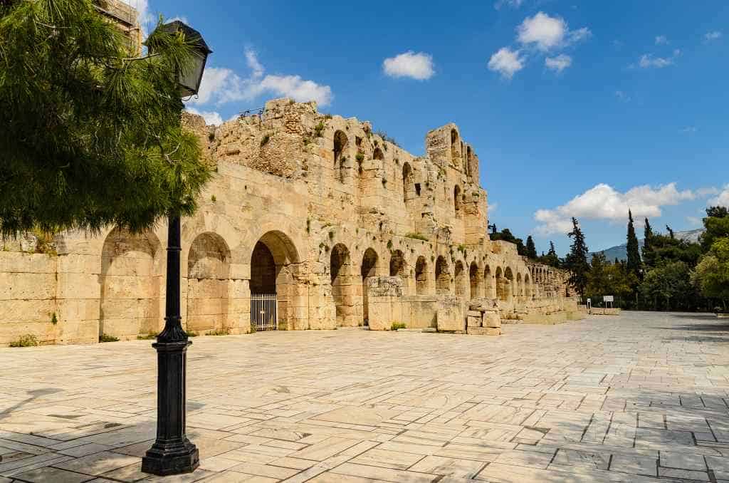  Odeon Herodes Atticus di Athena