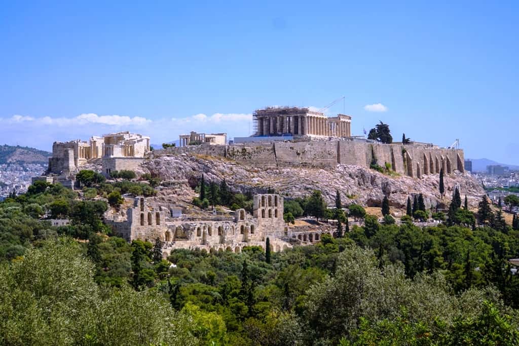  Lugares de referencia de Atenas