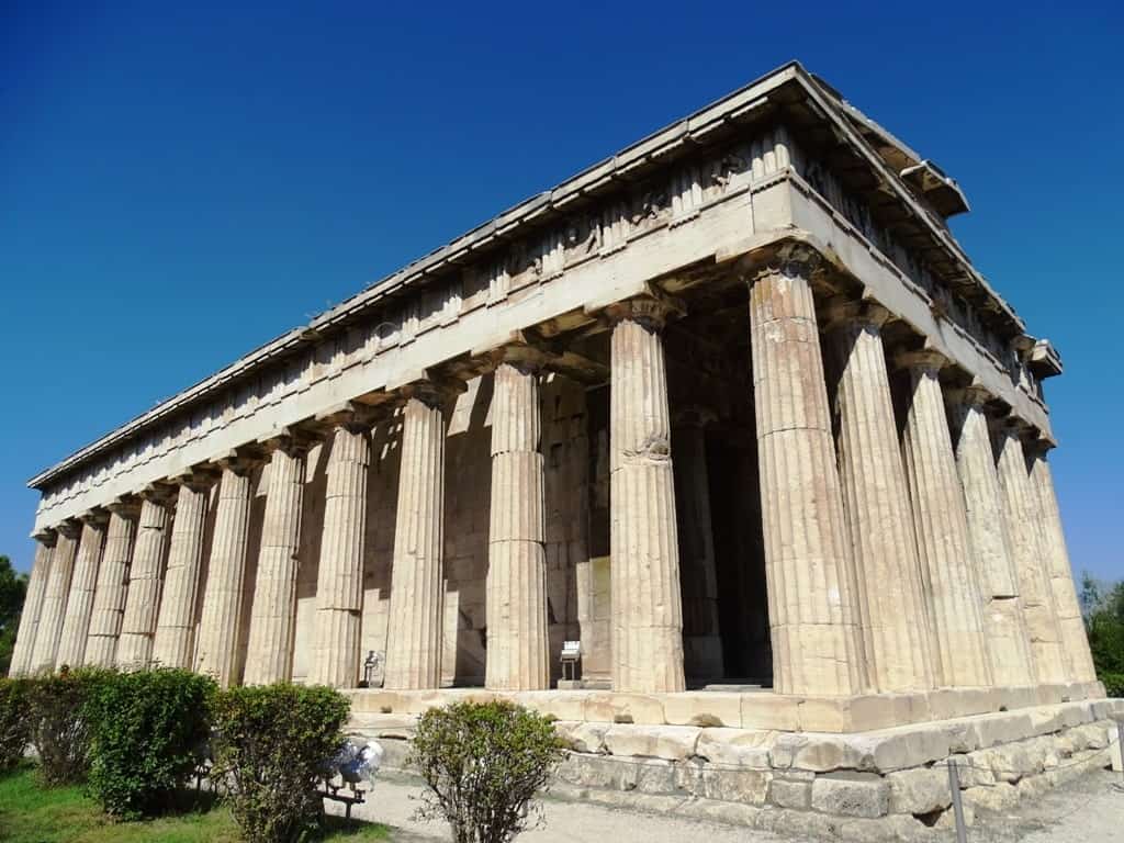  Đền thờ thần Hephaestus ở Athens