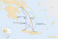  Como chegar de Atenas a Creta