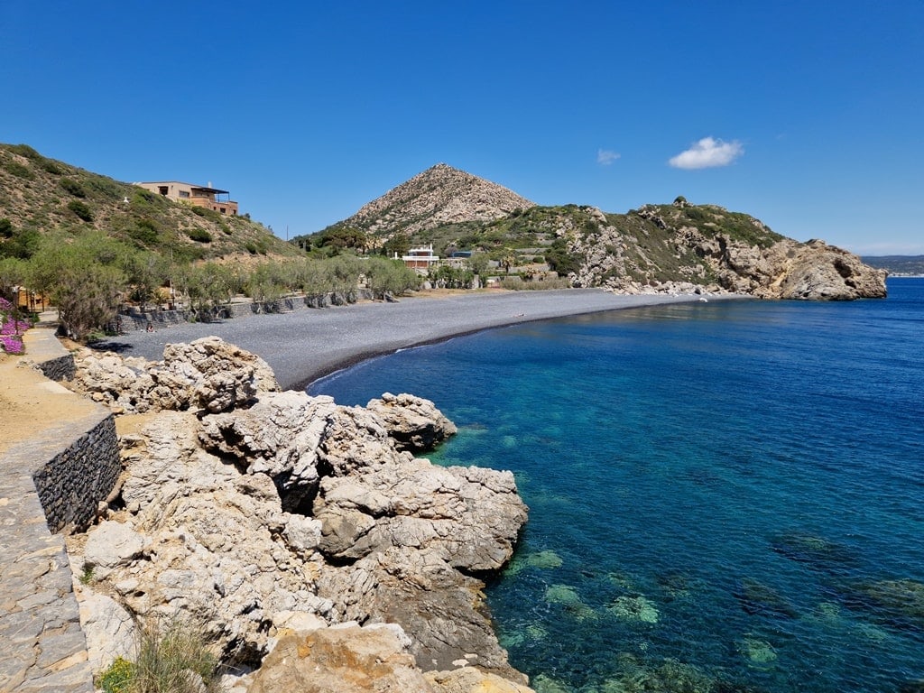  Mavra Volia strand in Chios