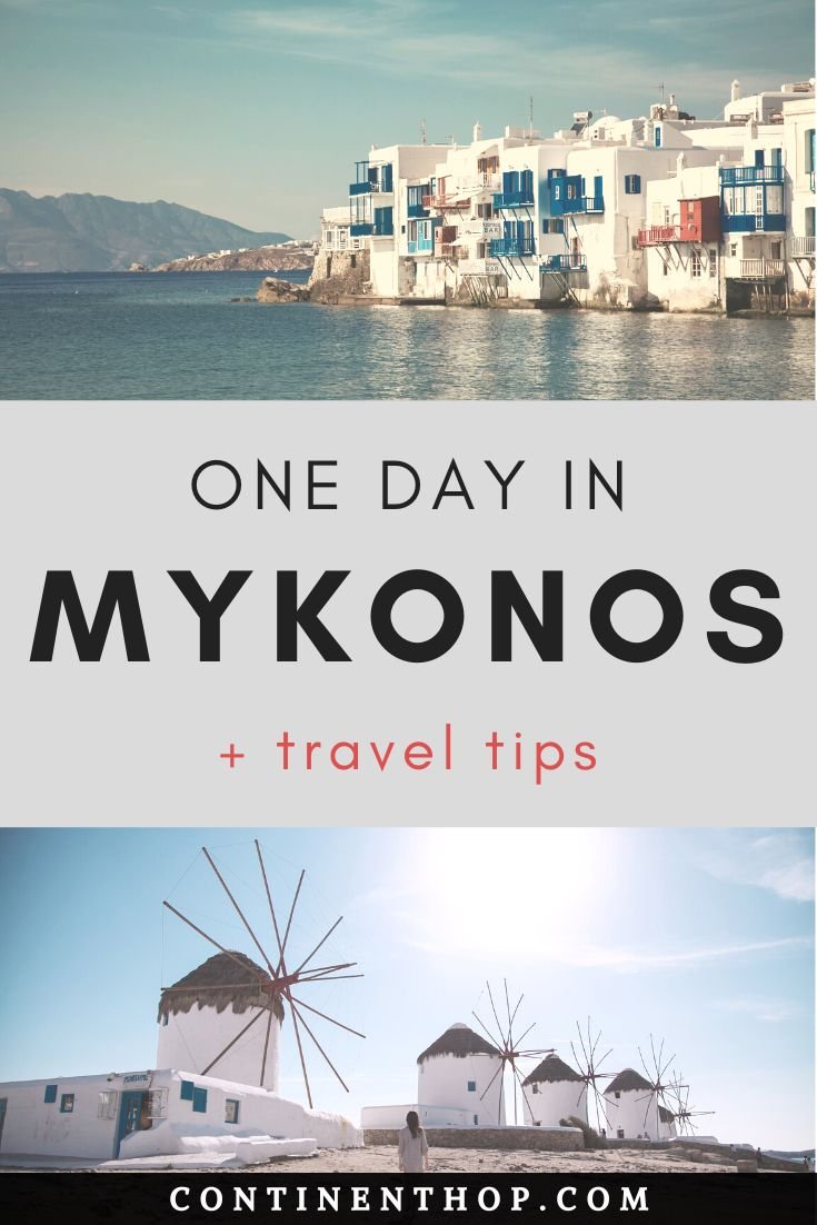  Een dag in Mykonos, een perfect reisschema
