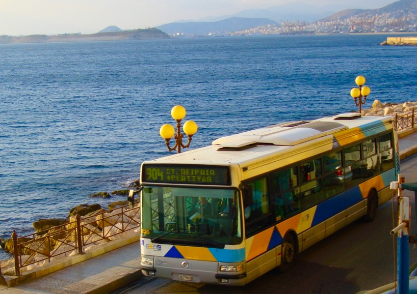  Transportasi Umum di Yunani