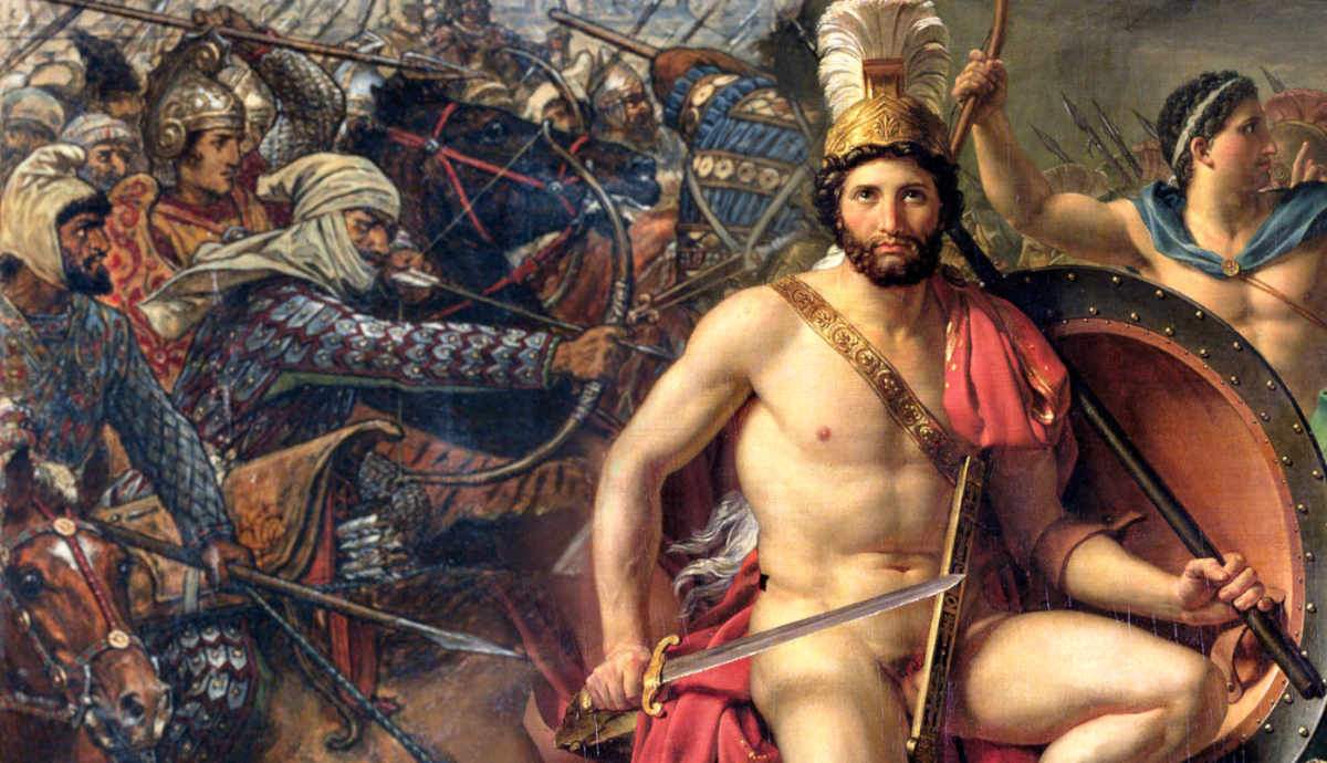  300 នៃ Leonidas និង សមរភូមិ Thermopylae