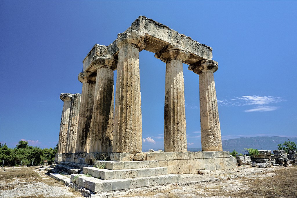  Een bezoek aan de Tempel van Apollo in Korinthe