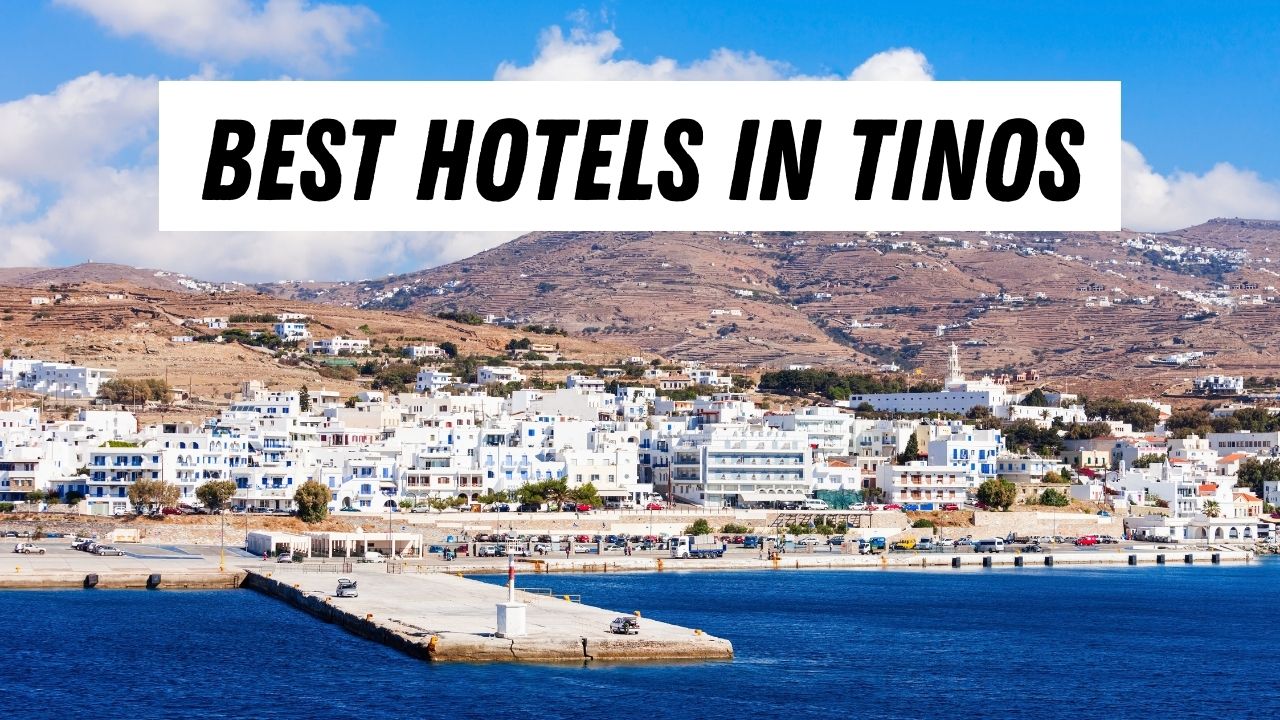  Waar te overnachten in Tinos: de beste hotels